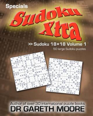 Book cover for Sudoku 18x18 Volume 1