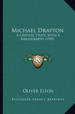 Cover of Michael Drayton Michael Drayton