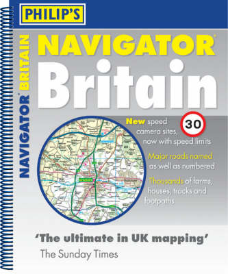 Book cover for Philip's Navigator Britain