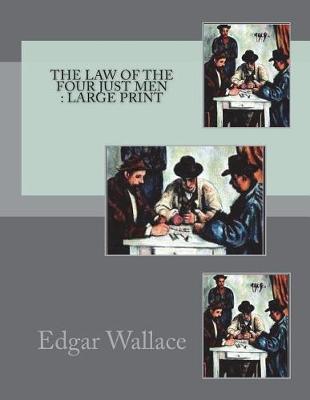 Book cover for The Law of the Four Just Men