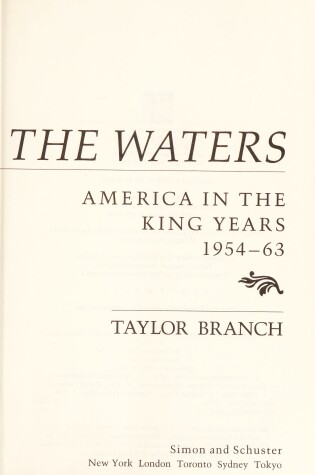 Cover of Parting the Waters