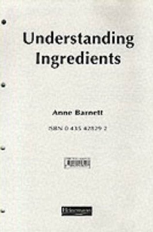 Cover of Understanding Ingredients Teacher's Resource Pack