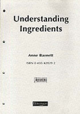 Book cover for Understanding Ingredients Teacher's Resource Pack