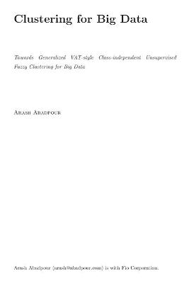 Cover of Towards Generalized VAT-style Class-independent Unsupervised Fuzzy Clustering fo