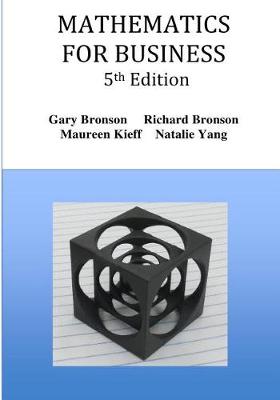 Book cover for Mathematics fo Business