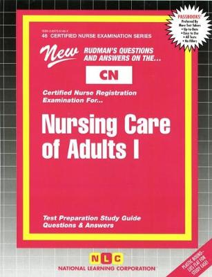 Book cover for Nursing Care of Adults I