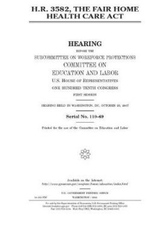 Cover of H.R. 3582