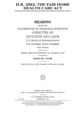 Book cover for H.R. 3582