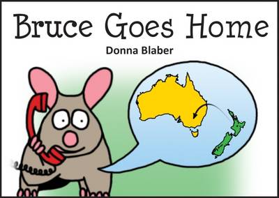 Book cover for Bruce Goes Home