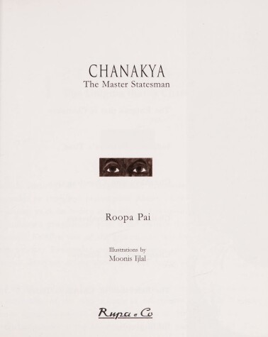 Book cover for Chanakya