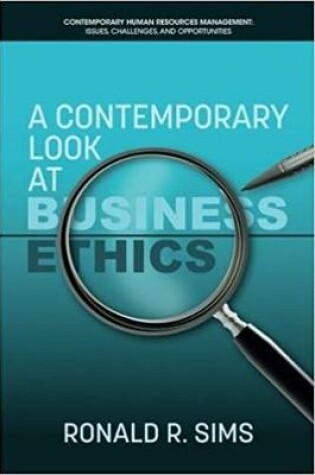 Cover of A Contemporary Look at Business Ethics