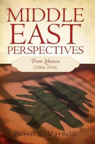 Cover of Middle East Perspectives