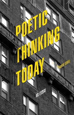 Cover of Poetic Thinking Today