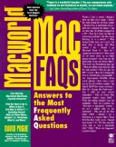 Book cover for "Macworld" Mac FAQS