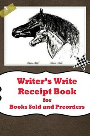 Cover of Writer's Write Receipt Book
