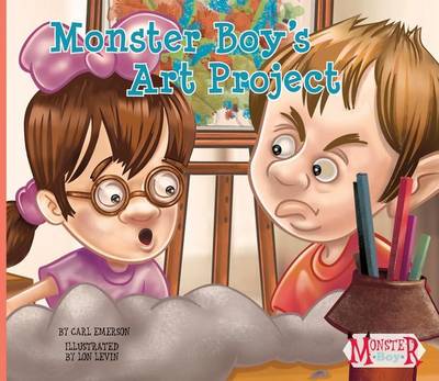 Book cover for Monster Boy's Art Project