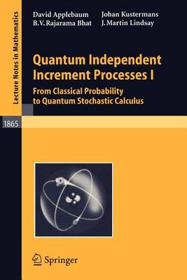 Cover of Quantum Independent Increment Processes I