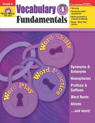 Book cover for Vocabulary Fundamentals, Grade 4 Teacher Resource