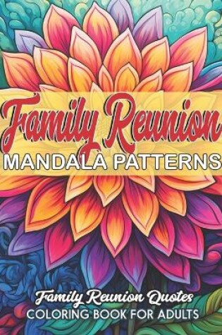 Cover of Family Reunion Quotes Coloring