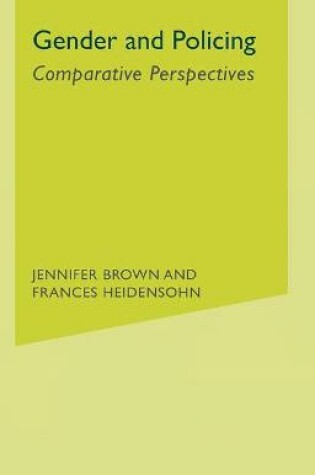 Cover of Gender and Policing