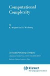 Book cover for Computational Complexity