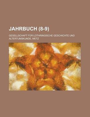 Book cover for Jahrbuch (8-9)