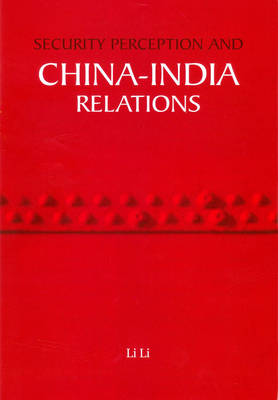 Book cover for Security Perception and China India Relations