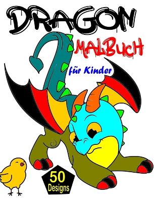 Book cover for Dragon Malbuch