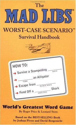 Book cover for Worst Case Scenario Mad Libs