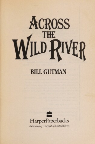 Cover of Across the Wild River