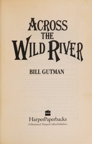 Book cover for Across the Wild River