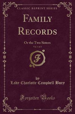 Book cover for Family Records, Vol. 1 of 2