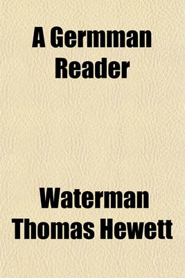 Book cover for A Germman Reader