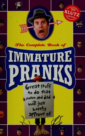 Book cover for Immature Pranks