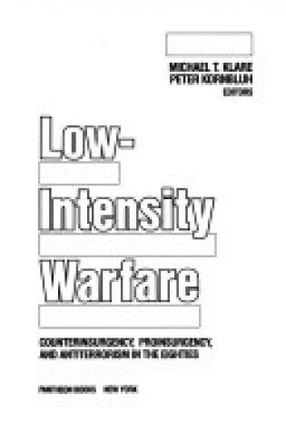 Cover of Low Intensity Warfare