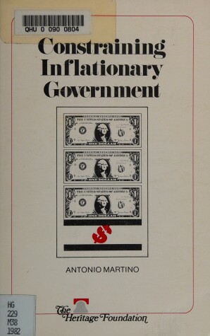 Book cover for Constraining Inflationary Government