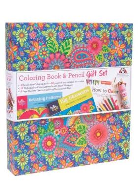 Book cover for Hello Angel Coloring Book Gift Set