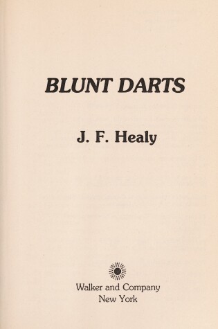 Cover of Blunt Darts