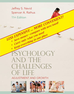 Book cover for Psychology and the Challenges of Life, Binder Ready Version
