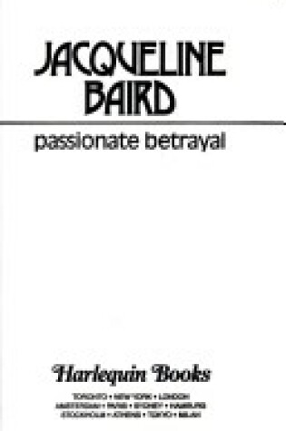 Cover of Passionate Betrayal