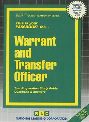 Book cover for Warrant and Transfer Officer