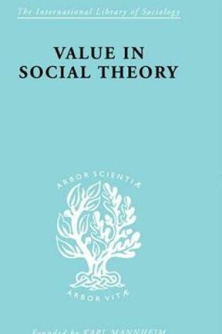 Cover of Value in Social Theory