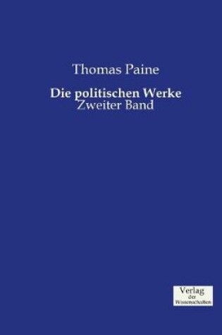 Cover of Die politischen Werke
