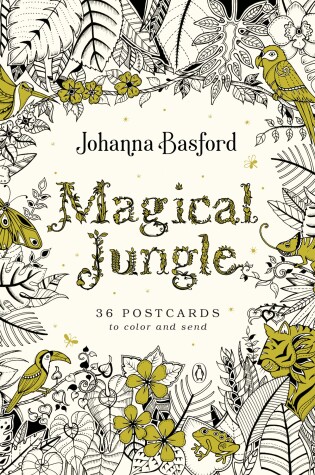 Cover of Magical Jungle: 36 Postcards to Color and Send