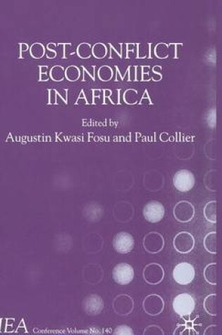 Cover of Post-Conflict Economies in Africa