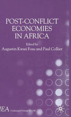 Cover of Post-Conflict Economies in Africa