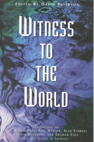 Cover of Witness to the World