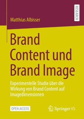 Book cover for Brand Content und Brand Image