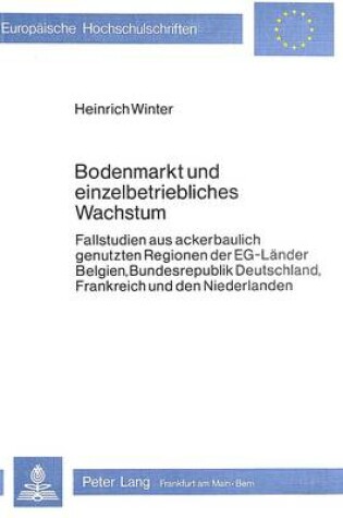 Cover of Bodenmarkt Und Einzelbetriebliches Wachstum