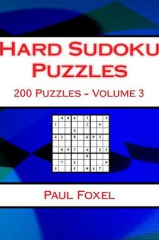 Cover of Hard Sudoku Puzzles Volume 3